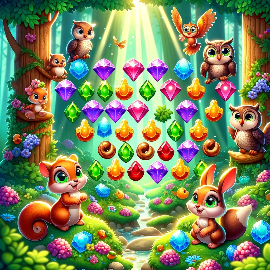Forest Mania Match Puzzle 3